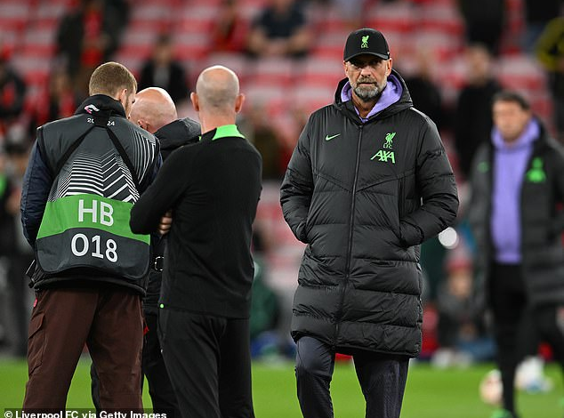 Jurgen Klopp makes nine changes for Liverpool's Europa League clash with Union Saint-Gilloise as Trent Alexander-Arnold returns for his first start in more than a month