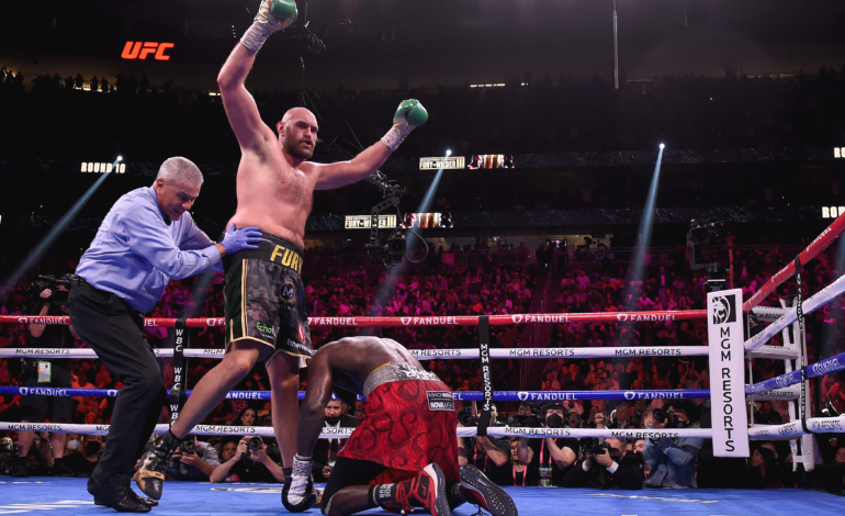 Deontay Wilder suggests Tyson Fury’s performance against Francis Ngannou is proof he cheated in their fights