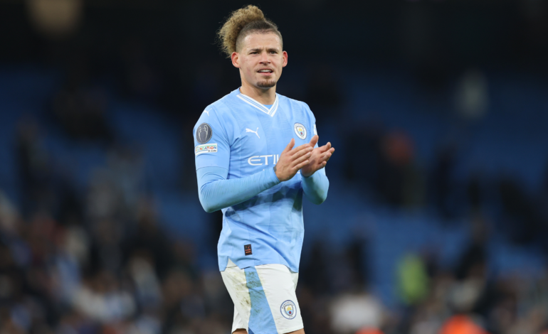 Kalvin Phillips ‘one of the best professionals’ Declan Rice has seen amid ‘difficult’ time at Man City