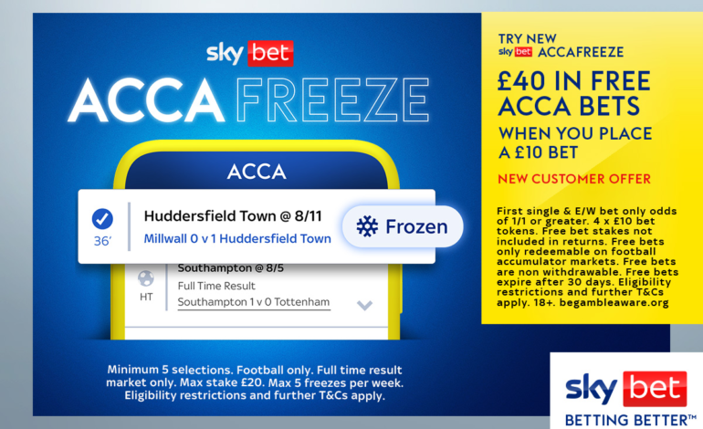 Burnley v West Ham betting offer: Bet £10 and get £40 in free accas with Sky Bet