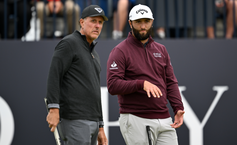 Phil Mickelson calls journalist ‘pathetic’ and ‘worst liar’ over Jon Rahm to LIV Golf rumours
