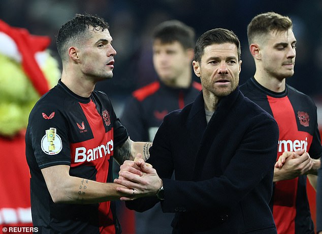 Granit Xhaka reveals what makes Liverpool and Real Madrid legend Xabi Alonso a 'new generation' of manager – after Bayer Leverkusen's unbeaten first half of the season