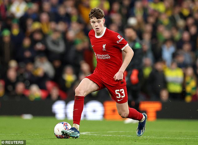 LEWIS STEELE: James McConnell enjoys a day to remember with 19-year-old Liverpool midfielder getting an assist and producing an encouraging display on his first start against Norwich