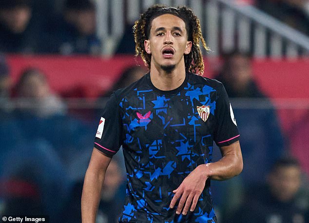 Sevilla 'rule out signing Hannibal Mejbri on a permanent deal' amid complaints over the Man United loanee's 'attitude' as he struggles for minutes in Spain