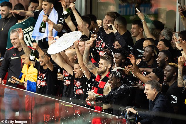 Revealed: Why winning the title DOESN'T guarantee a seeded place in the Champions League next season in blow for new German champions Bayer Leverkusen